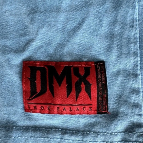 Rare DMX SHOW PALACE EXODUS 1:7 TEE T SHIRT Mens L Blue Graphic T-Shirt - Picture 2 of 6